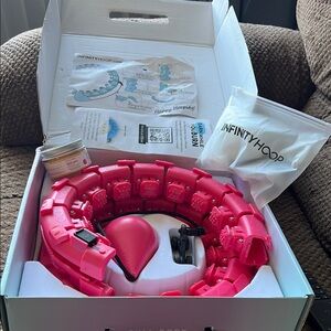 Infinity Hoop Pink Fitness Hoop